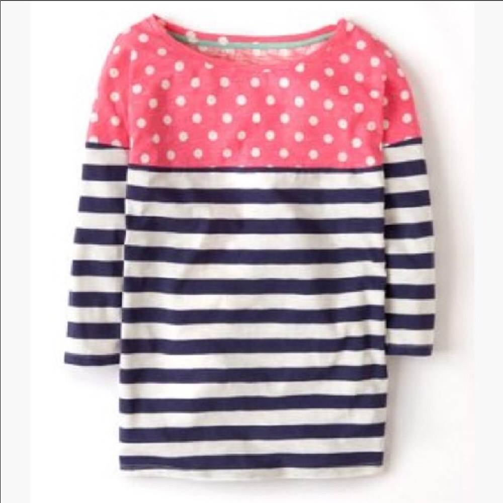 Boden polka dot shirt